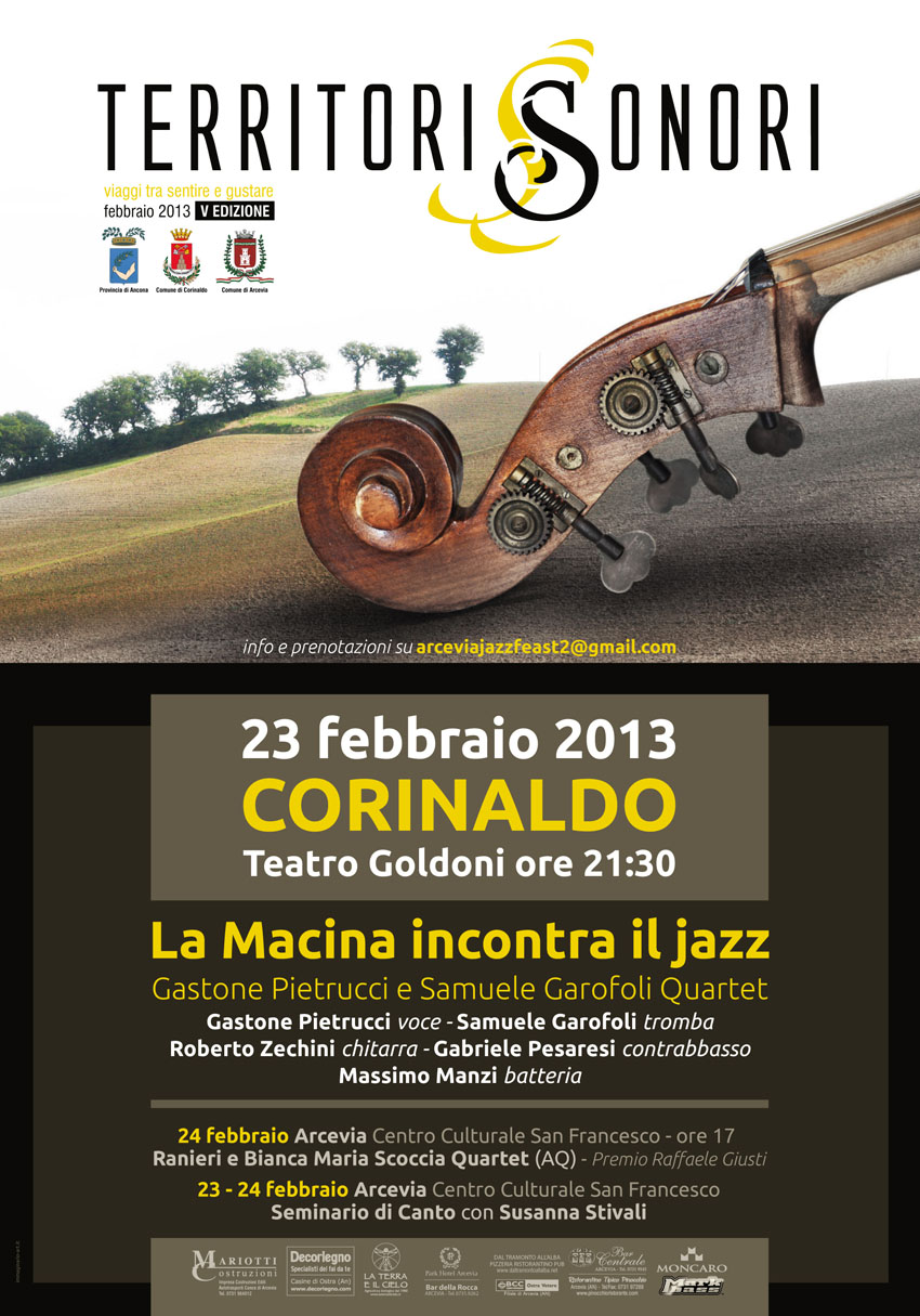Festival Territori Sonori,  La Macina incontra il Jazz